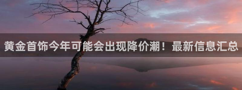 旺财28官网注册：黄金首饰今年可能会出现降价潮！最新信息汇总